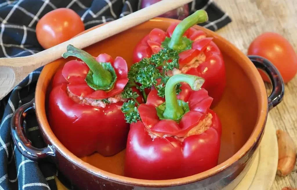 Venison Stuffed Peppers
